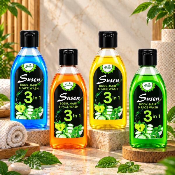 Susen 3-IN-1 Body, Face & Hair Wash